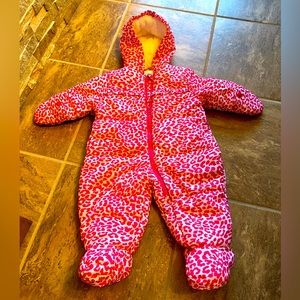 3-6 Month Snowsuit-Girl